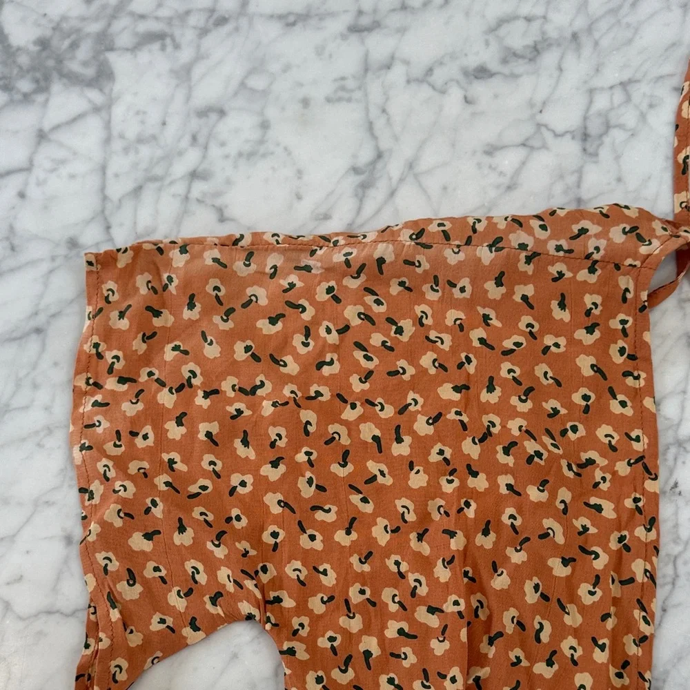 NWT Faithfull the Brand Women's Cedric Floral Jumpsuit Sz 4 Vintage Bloom *flaw - Picture 11 of 11